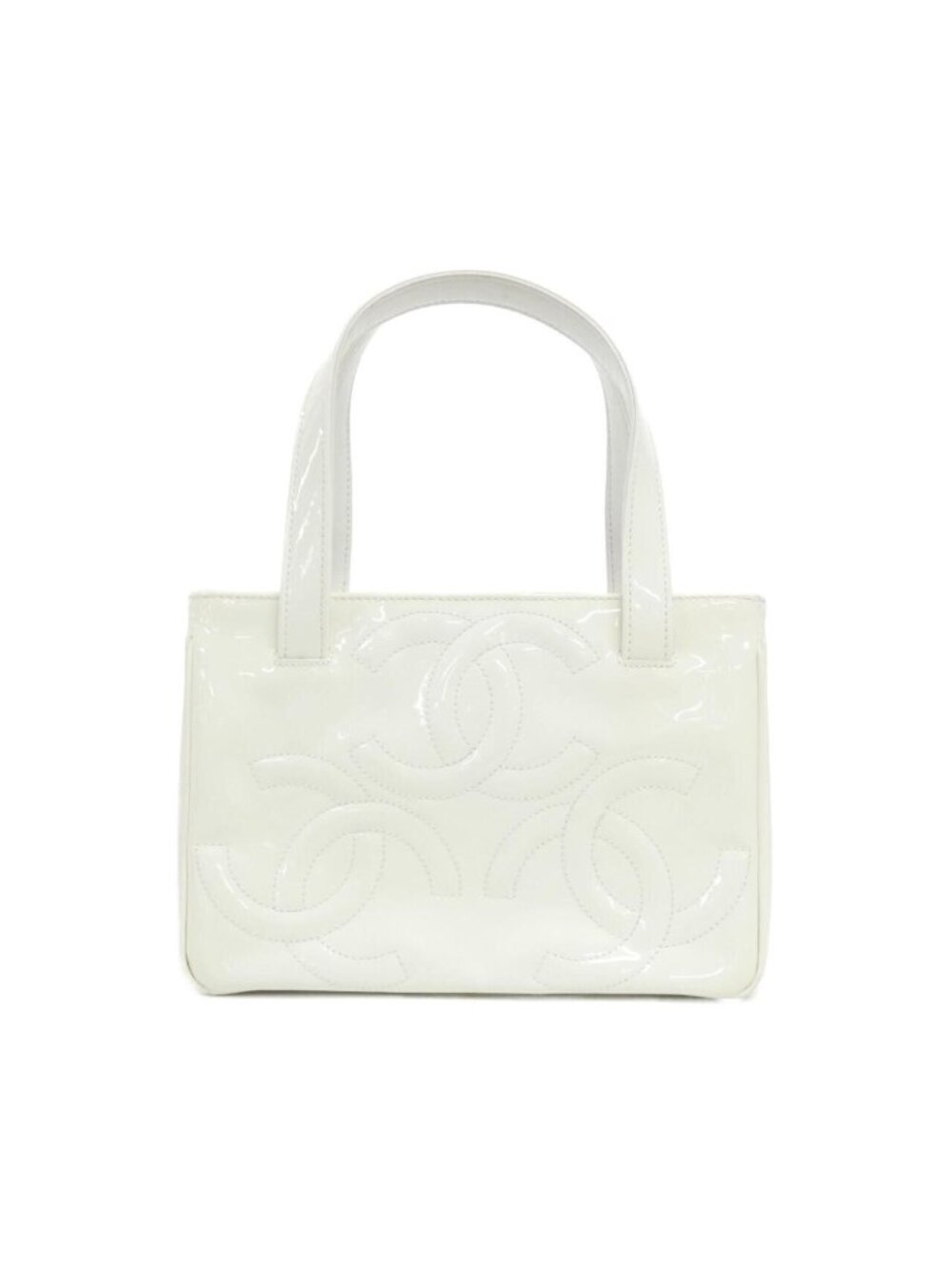 Chanel Vintage Bag Handbag White